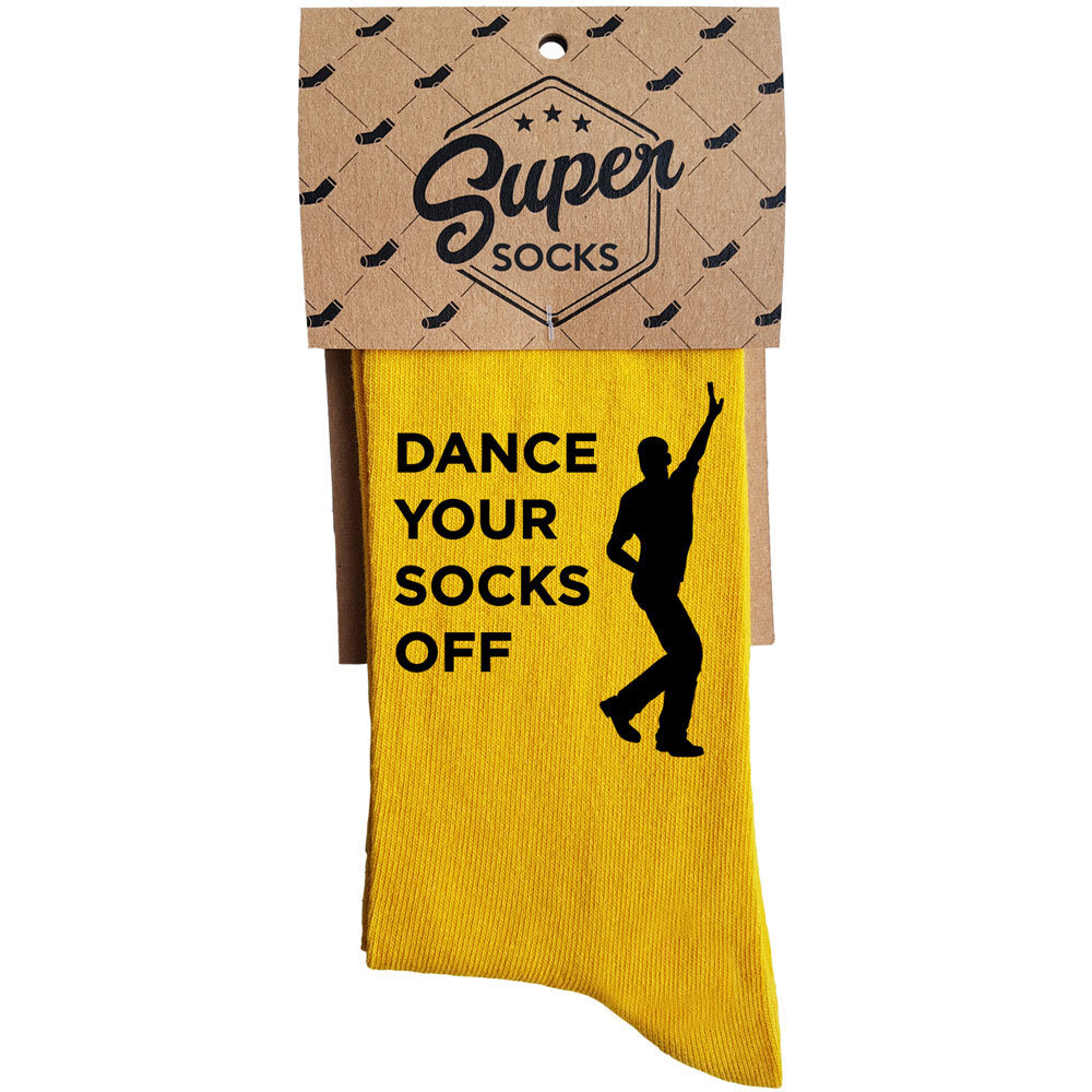 Kojinės "Dance your socks off" kaina ir informacija | Originalios kojinės | pigu.lt