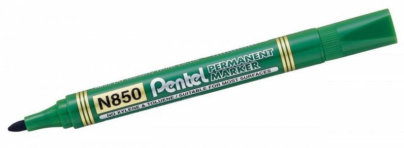 Žymeklis Pentel N850, žalias kaina ir informacija | Kanceliarinės prekės | pigu.lt