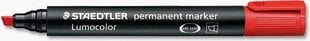Перманентный маркер Lumocolor, 2-5 мм, красный цена и информация | Письменные принадлежности | pigu.lt