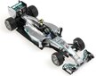 Modeliukas Minichamps 410140006 Mercedes AMG Petronas F1 цена и информация | Žaislai berniukams | pigu.lt