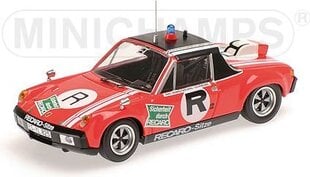 Модель Minichamps 400746500 Porsche 914/6 ONS R2 1974 г. цена и информация | Игрушки для мальчиков | pigu.lt