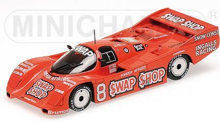 Modeliukas Minichamps 400856508 Porsche 962 IMSA Swap Shop цена и информация | Žaislai berniukams | pigu.lt