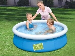 Baseinas Bestway Fast Set Splash & Play 152x38 cm, be filtro kaina ir informacija | Bestway Lauko baseinai | pigu.lt