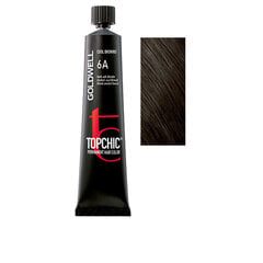 Plaukų dažai Goldwell Topchic 6A Dark Ash Blonde, 60g kaina ir informacija | Plaukų dažai | pigu.lt