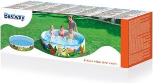 Бескаркасный бассейн для детей Bestway Fill 'N Fun Dinosaurous, 183x38 см цена и информация | Бассейны | pigu.lt