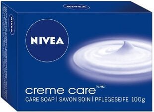 Nivea Creme Care мыло 100 г цена и информация | Мыло | pigu.lt