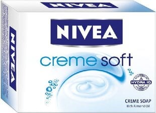 Nivea Creme Care Soft мыло 100 г цена и информация | Мыло | pigu.lt