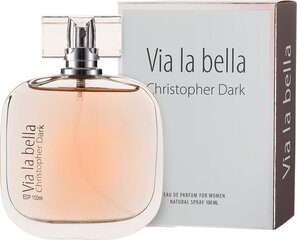 Парфюмированная вода Christopher Dark Via La Bella EDP для женщин, 100 мл цена и информация | Женские духи | pigu.lt