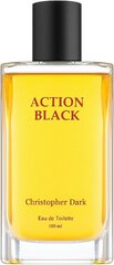 Tualetinis vanduo Christopher Dark Action Black EDT vyrams, 100 ml kaina ir informacija | Kvepalai vyrams | pigu.lt