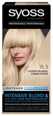 Краска для волос SYOSS COLOR 13-5, платиновое осветляющее средство цена и информация | Краска для волос | pigu.lt