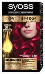 Plaukų dažai SYOSS OLEO INTENSE 5-92 Ryškiai raudona kaina ir informacija | Plaukų dažai | pigu.lt