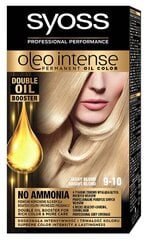 Plaukų dažai SYOSS OLEO INTENSE 9-10 Ryškiai šviesi kaina ir informacija | Plaukų dažai | pigu.lt