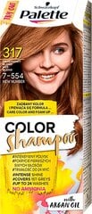 Dažomasis plaukų šampūnas Schwarzkopf Palette Color, 317 Nut Blond цена и информация | Краска для волос | pigu.lt