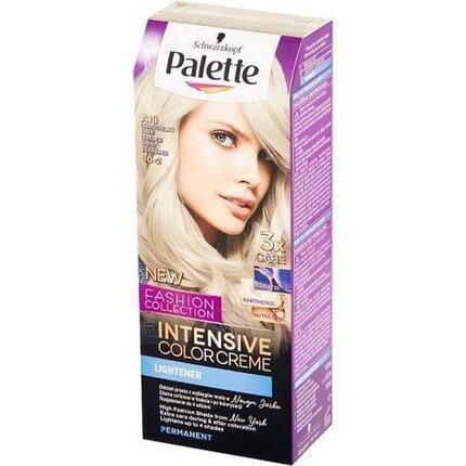 Kreminiai plaukų dažai Schwarzkopf Palette Intensive Color Creme, A10 Ultra ash blond цена и информация | Plaukų dažai | pigu.lt