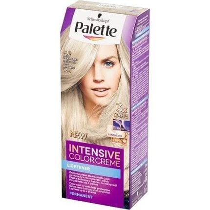 Kreminiai plaukų dažai Schwarzkopf Palette Intensive Color Creme, C10 Frosty silver blond kaina ir informacija | Plaukų dažai | pigu.lt