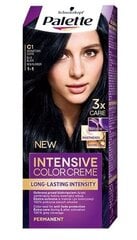 Kreminiai plaukų dažai Schwarzkopf Palette Intensive Color Creme, C1 Blue Black kaina ir informacija | Plaukų dažai | pigu.lt