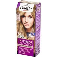 Kreminiai plaukų dažai Schwarzkopf Palette Intensive Color Creme, N7 Light Blonde kaina ir informacija | Plaukų dažai | pigu.lt