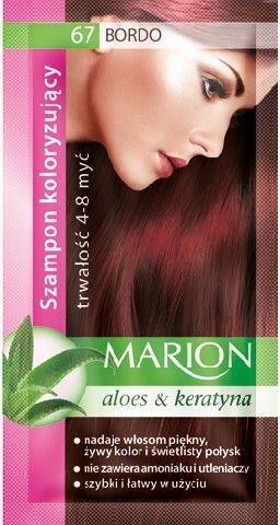 Plaukus dažantis šampūnas Marion 67 40 ml цена и информация | Plaukų dažai | pigu.lt