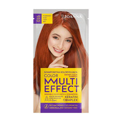 Dažomasis plaukų šampūnas Joanna Multi Effect 35 g, 015 Fiery Read kaina ir informacija | Plaukų dažai | pigu.lt