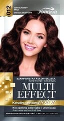 Окрашивающий шампунь для волос Joanna Multi Effect 35 г, 012 Chocolate Brown цена и информация | Краска для волос | pigu.lt