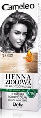 Plaukų dažai Delia Cosmetics Cameleo Henna Herbal 75 g, 7.0 Blond kaina ir informacija | Plaukų dažai | pigu.lt