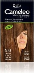 Dažomasis plaukų šampūnas Delia Cosmetics Camelio 40 ml, 5.0 Light Brown kaina ir informacija | Šampūnai | pigu.lt