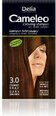 Dažomasis plaukų šampūnas Delia Cosmetics Camelio 40 ml, 3.0 Dark Brown