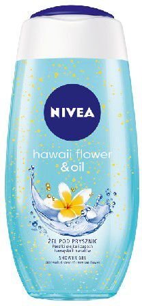 Dušo želė Nivea Hawaii Flower&Oil, 250ml kaina ir informacija | Dušo želė, aliejai | pigu.lt