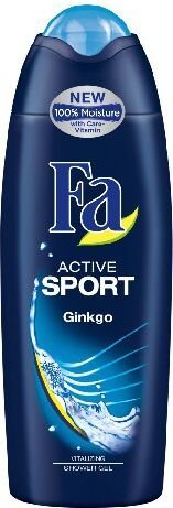 Dušo želė FA Men Active Sport Energizing 250 ml kaina ir informacija | Dušo želė, aliejai | pigu.lt