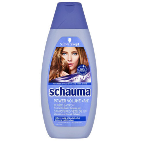 Suteikiantis apimties šampūnas Schauma Power Volume 48 H, 400 ml цена и информация | Šampūnai | pigu.lt