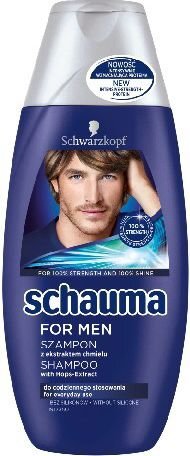 Plaukų šampūnas vyrams Schauma for Men, 250 ml цена и информация | Šampūnai | pigu.lt