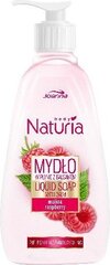 Skystas muilas Joanna Naturia Body Raspberry, 500ml kaina ir informacija | Muilai | pigu.lt