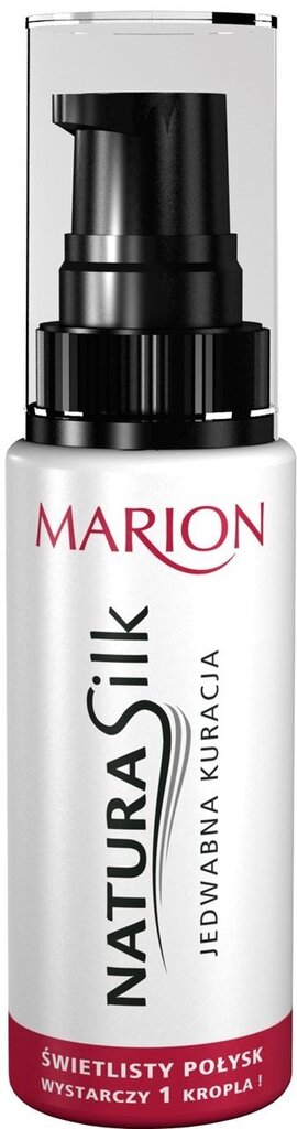 Purškiamas šilkas plaukams Marion Natura Silk 50 ml kaina ir informacija | Priemonės plaukų stiprinimui | pigu.lt