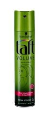 Лак для волос сильной фиксации Schwarzkopf Taft Volume, 250 мл цена и информация | Средства для укладки волос | pigu.lt