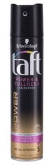 Itin stiprios fiksacijos plaukų lakas Schwarzkopf Taft Power&Fullness 250 ml kaina ir informacija | Schwarzkopf Kvepalai, kosmetika | pigu.lt