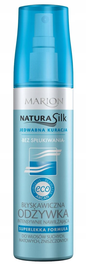 Drėkinamasis plaukų kondicionierius Marion Natura Silk 150 ml цена и информация | Balzamai, kondicionieriai | pigu.lt