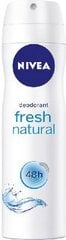 Дезодорант-спрей для женщин Nivea Fresh Natural, 150 мл цена и информация | Дезодоранты | pigu.lt