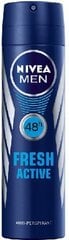 Спрей-дезодорант Nivea Men Fresh, 150 мл цена и информация | Дезодоранты | pigu.lt