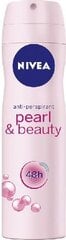Purškiamas dezodorantas moterims Nivea Pearl & Beauty, 150 ml kaina ir informacija | Dezodorantai | pigu.lt