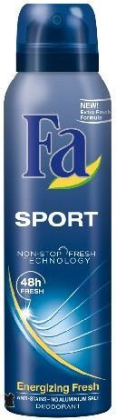 Purškiamas dezodorantas vyrams Fa Men Sport Sporty Fresh 150 ml kaina ir informacija | Dezodorantai | pigu.lt