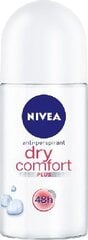 Rutulinis dezodorantas moterims Nivea Dry Comfort, 50 ml kaina ir informacija | Dezodorantai | pigu.lt