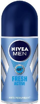 Rutulinis dezodorantas vyrams Nivea Men Fresh Active 50 ml kaina ir informacija | Dezodorantai | pigu.lt