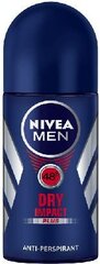 Rutulinis dezodorantas vyrams NIVEA Men Dry, 50 ml kaina ir informacija | Dezodorantai | pigu.lt