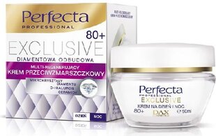 Восстанавливающий крем против морщин Perfecta Exclusive 80+ 50 мл цена и информация | Кремы для лица | pigu.lt