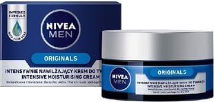 Veido kremas vyrams NIVEA FOR MEN ORIGINALS 50ml kaina ir informacija | Nivea Kvepalai, kosmetika | pigu.lt