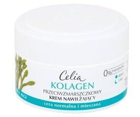 Увлажняющий крем для лица Celia Collagen Algae 50 мл цена и информация | Кремы для лица | pigu.lt