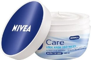 Питательный крем для всех типов кожи Nivea Care, 100 мл цена и информация | Кремы для лица | pigu.lt