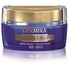 Крем-маска для лица для зрелой кожи Dermika Neocollagen, 50 мл цена и информация | Кремы для лица | pigu.lt