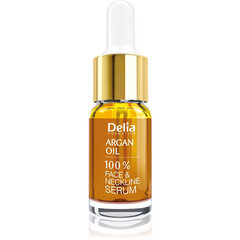 Aliejus veidui, kaklui ir dekolte sričiai Delia Cosmetics Argan Care 10 ml kaina ir informacija | Veido aliejai, serumai | pigu.lt