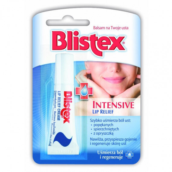 Lūpų balzamas Blistex intensive 6 ml цена и информация | Lūpų dažai, blizgiai, balzamai, vazelinai | pigu.lt